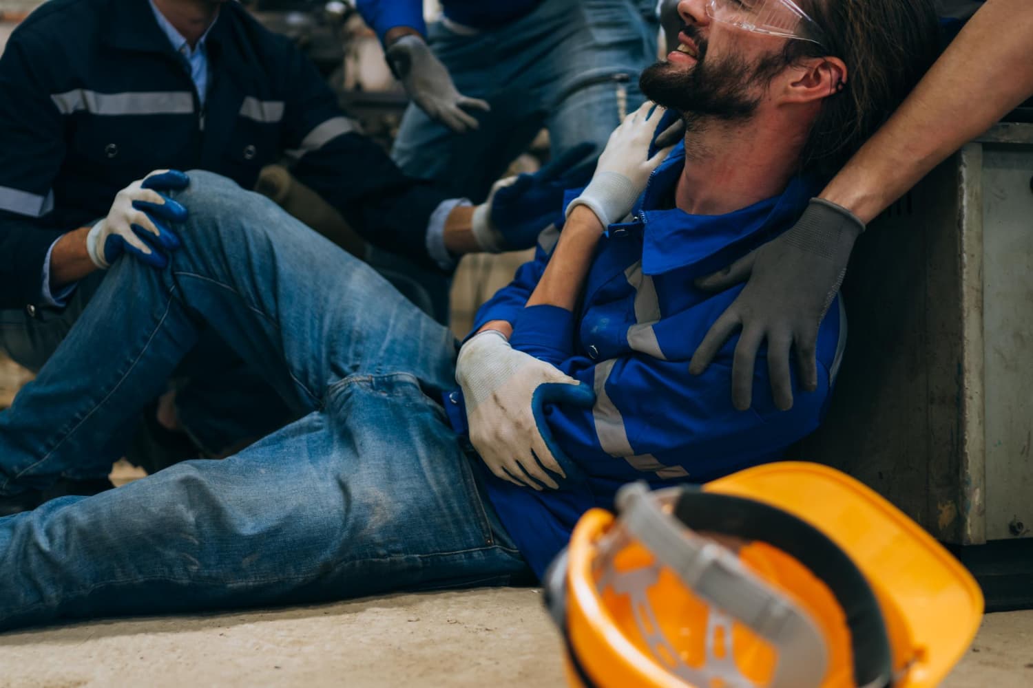 fingir un accidente en el trabajo